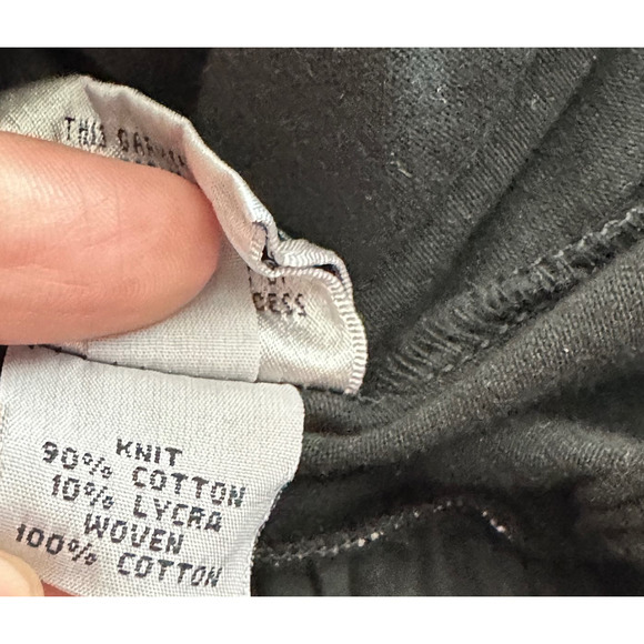 Luna Luz Belleza logenlook Grunge black 3/4 sleeves black dress size S - Picture 6 of 10